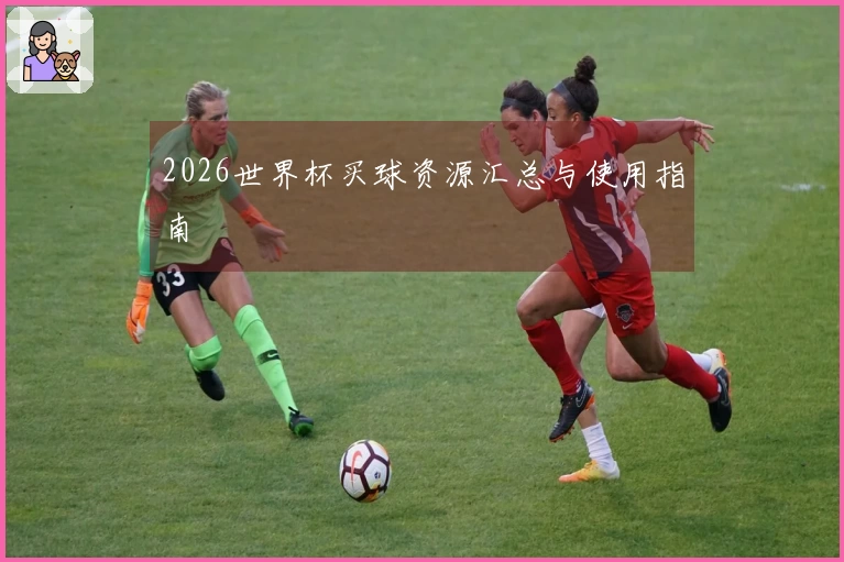 2026世界杯买球资源汇总与使用指南