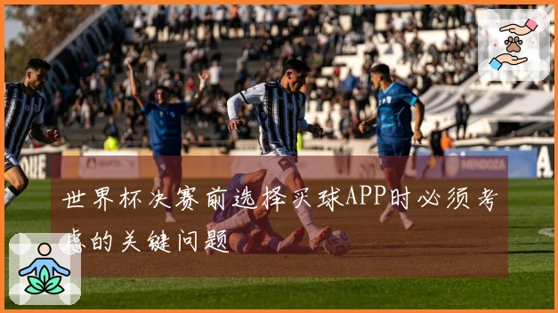 世界杯决赛前选择买球APP时必须考虑的关键问题
