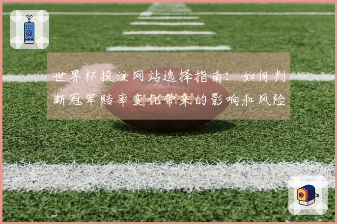 世界杯投注网站选择指南：如何判断冠军赔率变化带来的影响和风险