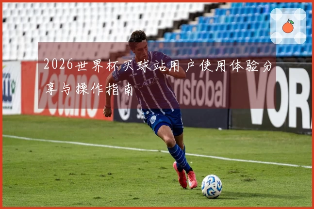 2026世界杯买球站用户使用体验分享与操作指南